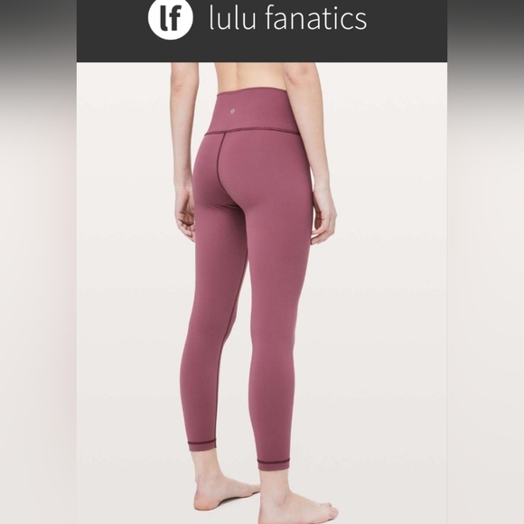 EUC Lululemon Wunder Under High-Rise 7/8 Tight Full-On Luxtreme 25" Misty Merlow - Picture 1 of 11